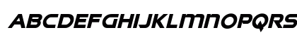 Singapore Sling Bold Italic Bold Italic Lowercase Preview