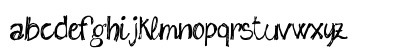 sketch me_FREE-version Regular Lowercase Preview