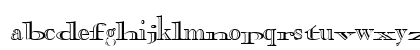 SketchyIdeaText5 Regular Lowercase Preview