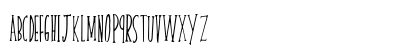 skinnyserif Regular Lowercase Preview