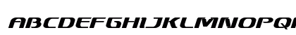 Sky Marshal Bold Italic Bold Italic Lowercase Preview