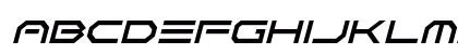 Neon Vortex Italic Preview