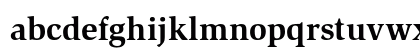 ITC Slimbach Bold Lowercase Preview