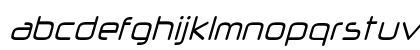 Solane Extra-expanded Italic Lowercase Preview