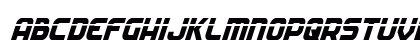 Soldier Laser Condensed Italic Condensed Italic Preview
