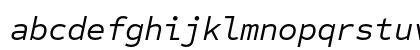 Sometype Mono Regular Italic Preview