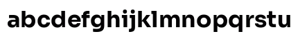 Sora Bold Lowercase Preview