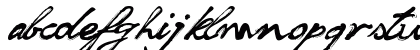 soul handwriting_free-version Regular Lowercase Preview