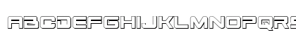 Space Ranger 3D Regular Lowercase Preview