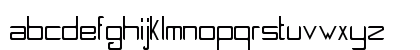Spaceship2100 Regular Lowercase Preview