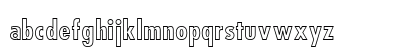 SpartanCondOutline Regular Preview
