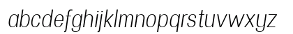 Specify PERSONAL Condensed Light Italic Preview