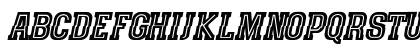 speedhunter line Regular Lowercase Preview
