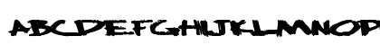 SplashFontStyle Bold Preview