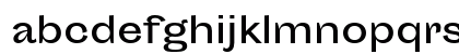 Sporting Grotesque Regular Lowercase Preview