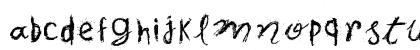 Spots in the Mirror Regular Lowercase Preview