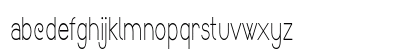 Springdale Condensed Regular Lowercase Preview