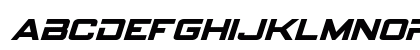 Spy Agency Italic Lowercase Preview