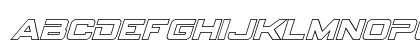 Spy Agency Outline Italic Lowercase Preview