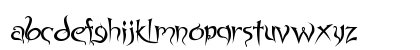 Spyced Regular Lowercase Preview