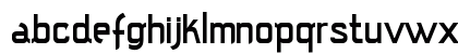 squareiMM Regular Lowercase Preview