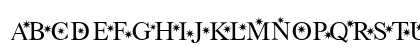 Star Hound regular Lowercase Preview