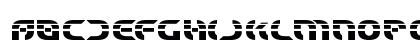 Starfighter Laser Bold Lowercase Preview