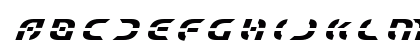 Starfighter Title Italic Lowercase Preview