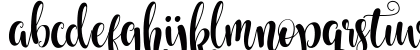 Starfish Regular Lowercase Preview