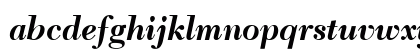 NewCaledonia SC Bold Italic Lowercase Preview