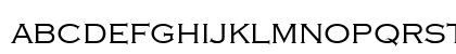 Steel Plate Gothic Regular Lowercase Preview