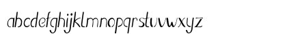 Stellon Condensed Regular Lowercase Preview