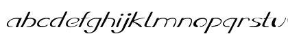 Stellon Expanded Italic Lowercase Preview