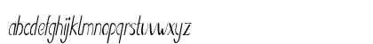 Stellon Extra-condensed Italic Lowercase Preview