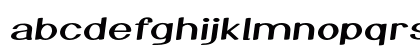 Taffeta Extra-expanded Bold Lowercase Preview