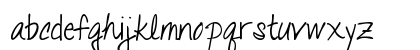 Talking to the Moon Regular Lowercase Preview