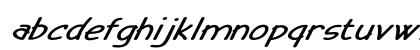 Tarnip Extra-expanded Italic Lowercase Preview