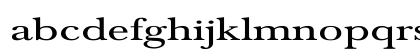 NewBaskerville-Normal Ex Regular Lowercase Preview