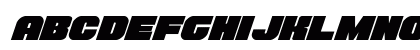 Tauro Italic Lowercase Preview