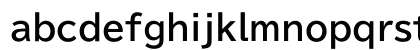 TBUDGothic Std B Lowercase Preview