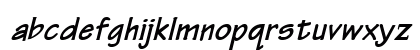 Technical Bold-Oblique Lowercase Preview