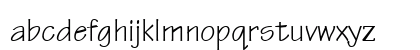 Techno Normal Lowercase Preview