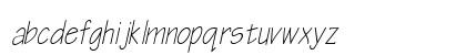 Tek-Condensed Bold Italic Lowercase Preview
