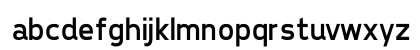 Tepeno Sans Regular Lowercase Preview