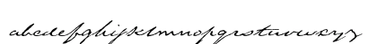 Texas Hero Regular Lowercase Preview