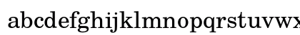 TeX Gyre Schola Regular Lowercase Preview