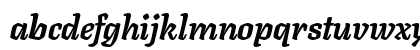 Texturina Black Italic Lowercase Preview