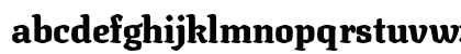 Texturina Black Regular Lowercase Preview