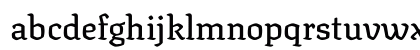 Texturina Medium Regular Lowercase Preview