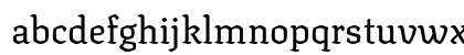 Texturina Regular Lowercase Preview